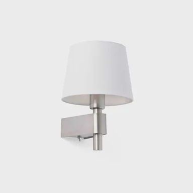 Zidna svjetiljka Room White, E27, 60 W, bijela