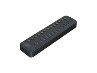 ORICO USB hub CT2U3-13AB, USB-B, 13x USB-A, crni
