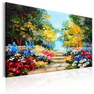 Slika The Flowers Alley 120x80