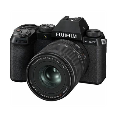 FUJIFILM Digitalni fotoaparat X-S20 + XF 16-50mm F2.8-4.8 R LM WR, crni