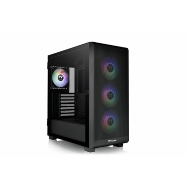 THERMALTAKE Kućište S250 TG, mid tower, E-ATX, crno