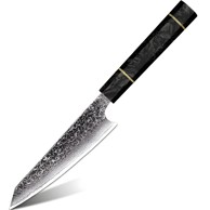 Damaskasti kuhinjski nož Ts-37449 Višenamjenski Kp37449, crni