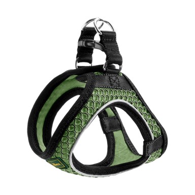 HUNTER Oprsnica za pse Hilo Comfort XS zelena reflektirajuća