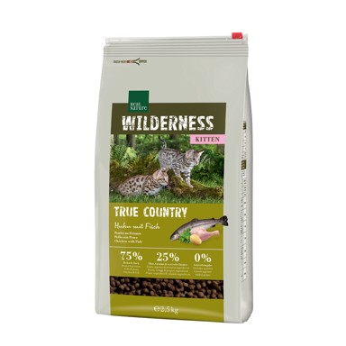 REAL NATURE Cat Kitten Wilderness True Country, piletina i riba