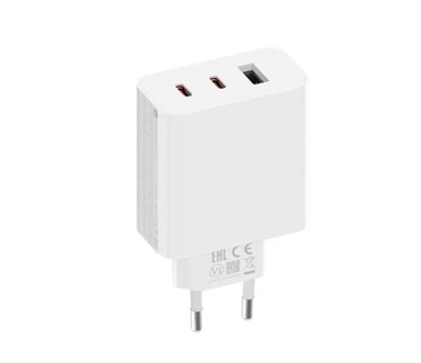 XIAOMI Kućni punjač GAN CHARGER 2C1A, 67W, USB-A + 2x USB-C, USB-C kabel