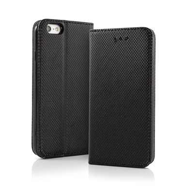 SMARTMAGNET Preklopna torbica za iPhone 7/8/SE 2020 -, crna