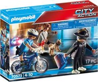 PLAYMOBIL Policijski bicikl s lopovom