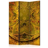 Sobna pregrada u 3 dijela Mandala: Golden Power 135x172