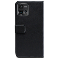 MOBILIZE PU kožna futrola tipa knjige za Motorola Moto G72, crna