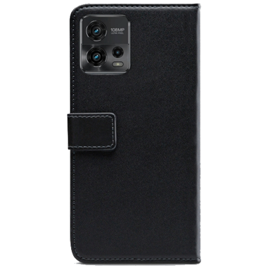 MOBILIZE PU kožna futrola tipa knjige za Motorola Moto G72, crna