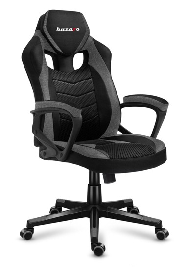 HUZARO Gaming stolica Force 2.5 Mesh, sivo/crna