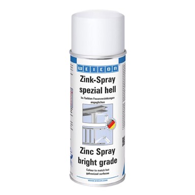 WEICON cinkov sprej, 400 ml, vrlo svijetli RAL 9006