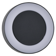 GREEN TECH LED fasadna zidna svjetiljka Virginia 12 W 3000 K IP54, crna