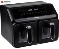 ALPINA Dvostruka XXL friteza na vrući zrak, 8 L, 2200 W