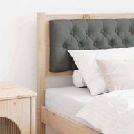 Uzglavlje smeđe i tamnosivo 80 cm masivna borovina