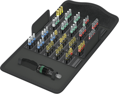 WERA Bit-Safe 61 BiTorsion, 1 komplet Bit-Check