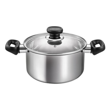 TESCOMA Lonac od nehrđajućeg čelika s poklopcem prikladni za indukcijsko kuhalo 3 l Brava