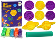 PLAY-DOH Set kalupa planeta, 5 boja