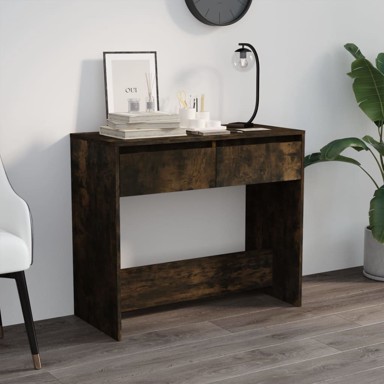 Konzolni stol boja dimljenog hrasta 89 x 41 x 76,5 cm iverica