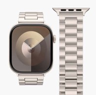 VONMÄHLEN Remen za Apple Watch 40/41/42 mm Link Bracelet 2, šampanj