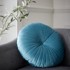 CATHERINE LANSFIELD Ukrasni jastuk od samta ø 40 cm Round Soft Touch