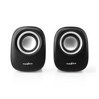 NEDIS zvučnici za računalo 2.0 12 W, USB napajanje