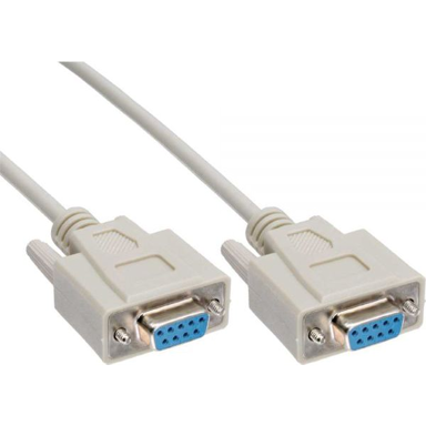 INLINE Serijski kabel 12222 DB9, 2 m, bež