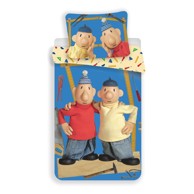 JERRY FABRICS Pamučna dječja posteljina Pat i Mat 140x200 cm,