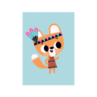 PETIT MONKEY Poster Vjeverica, 50x70 cm