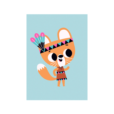 PETIT MONKEY Poster Vjeverica, 50x70 cm