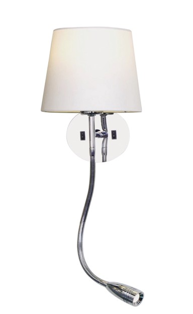 Dekorativna zidna rasvjeta DHL0021, E27 LED 3W, 3000K, bijela