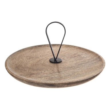 ORION Drven pladanj za posluživanje ø 30 cm Mango