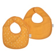 BEBE DOUCEUR Žuti podbraci u setu 2 kom od muslina 