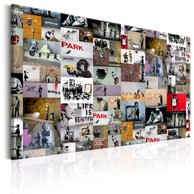 Slika Art of Collage Banksy 120x80