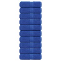 Ručnici za pranje 10 kom plavi 30 x 30 cm 360 gsm 100 % pamuk