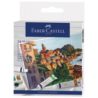 FABER-CASTELL Boje uljne u tubi 9 ml, 24 boje