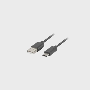 LANBERG Kabel USB CA-USBO-31CU-0018-BK, crni, 1.8m, USB 3.2 Gen 1, USB C na USB A