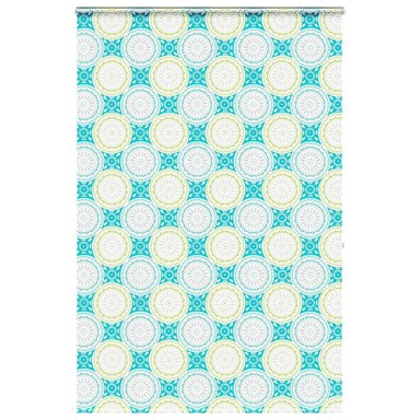 Rolo zavjesa za tuš s kazetom, 160x240 cm, ornament