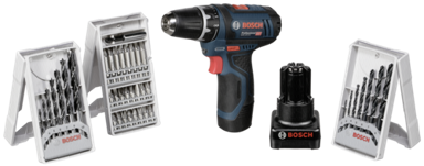 BOSCH Akumulatorska bušilica-odvijač Professional GSR 12V-15