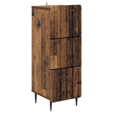 Ormar s ladicama, dimenzije 33 x 34,5 x 92 cm, konstruirano drvo, staro drvo