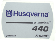 HUSQVARNA Naljepnica za motornu pilu 440E, 544463601