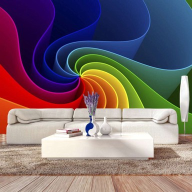 Foto tapeta Colorful Pinwheel 250x175