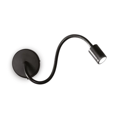 Zidna svjetiljka Focus-1, LED, AP, crna