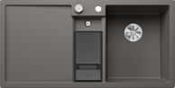 BLANCO Sudoper COLLECTIS 6 S InFino  SILGRANIT s dalj. upr. - vulkan sivi