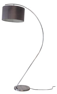 Dekorativna podna lampa CI-S6006-11, krom siva