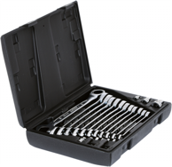 KS TOOLS Set kombiniranih ključeva s čegrtaljkom, 16-dijelni 503.4266
