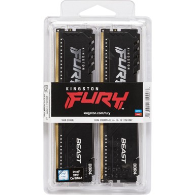 KINGSTON Radna memorija FURY Beast Black K2, 16GB (2x8GB), DDR4 3200
