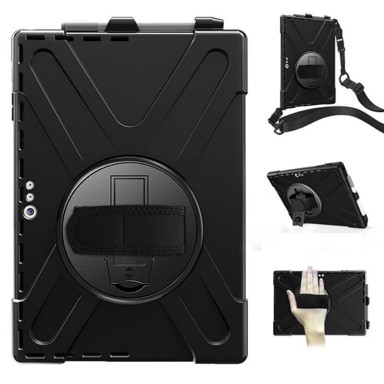 ESTUFF CHICAGO Full Body Defender futrola za Microsoft Surface Pro 7+/7/6/5/4, s ugrađenim zaštitnikom zaslona