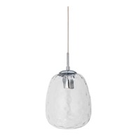 BLOOMINGVILLE Viseća svjetiljka u srebrnoj boji sa staklenim sjenilom ø 20 cm Baele 