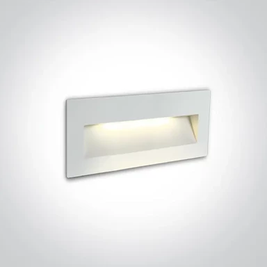 Vanjska ugradbena zidna LED svjetiljka, DM68068B/W/V, 6 W, CCT, IP65, Dark Light, 230 V, bijela